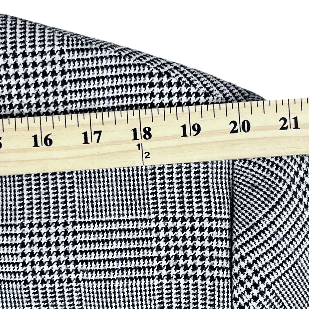 Tommy Hilfiger Blazer Mens 44R Gray Glen Plaid Tweed Sport Coat 3 Button Classic